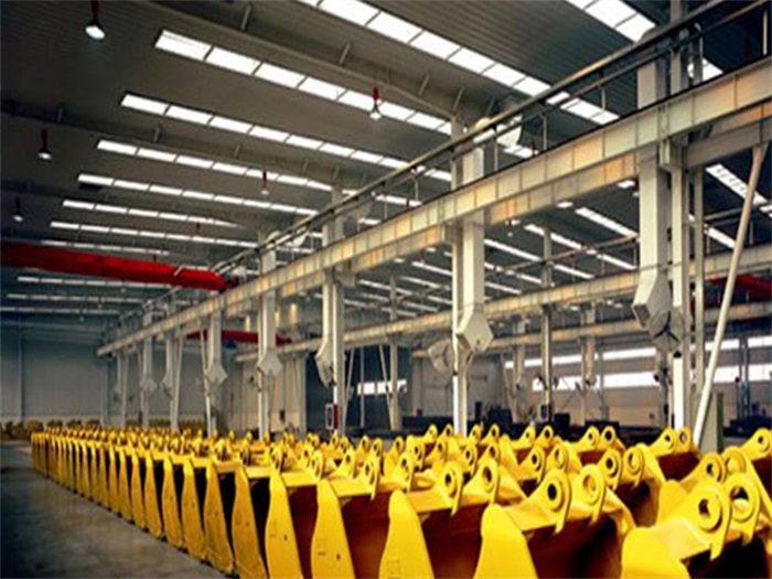 铜陵徐工集团挖掘机装配车间